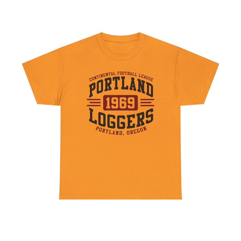 Load image into Gallery viewer, Portland Loggers Oregon Football 1969 T-shirt