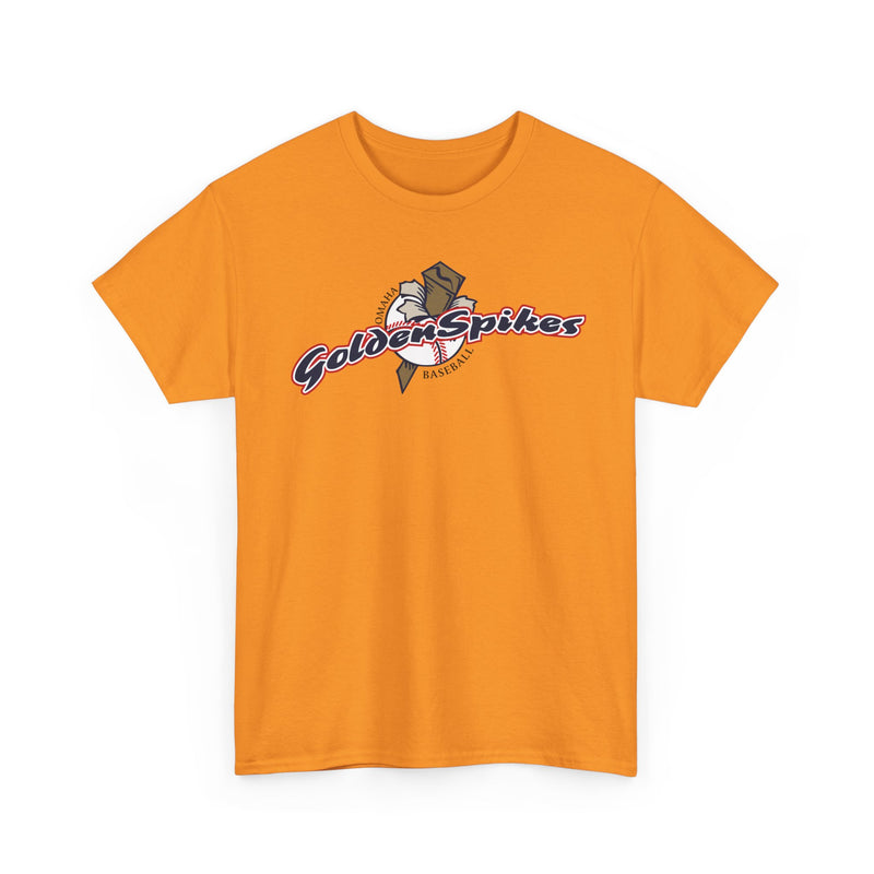 Load image into Gallery viewer, Omaha Golden Spikes 1999-2001 Pacific Coast League Baseball T-shirt