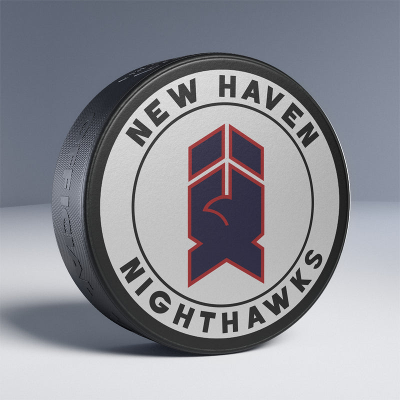 Load image into Gallery viewer, New Haven Nighthawks Connecticut American League 1972-1992 Hockey Puck