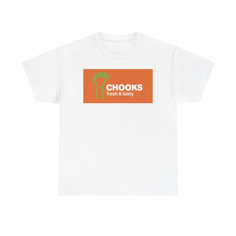 Load image into Gallery viewer, Chooks Fresh & Tasty Vintage Food Chain Restaurant Logo T-Shirt