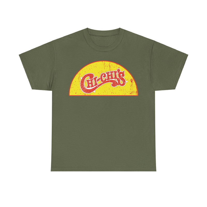 Load image into Gallery viewer, Chi-Chis Taco Logo Mexican Restaurant T-shirt