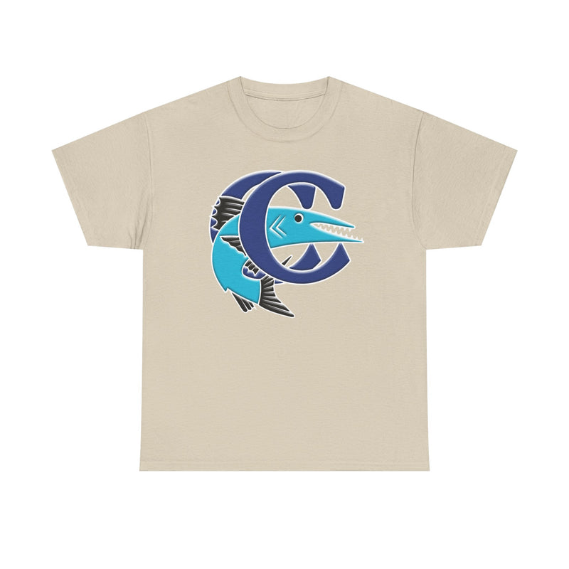 Load image into Gallery viewer, Corpus Christi Barracudas T-Shirt - Baseball 1994-95 Defunct Team Logo Tee