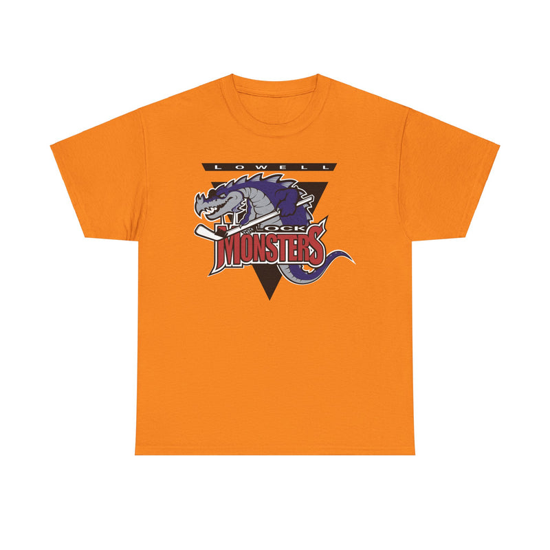 Load image into Gallery viewer, Lowell Lock Monsters American Hockey League 1998-2006 Massachusetts T-shirt