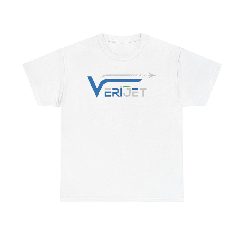 Load image into Gallery viewer, Verijet Private Jet Charter Logo T-Shirt Aviation