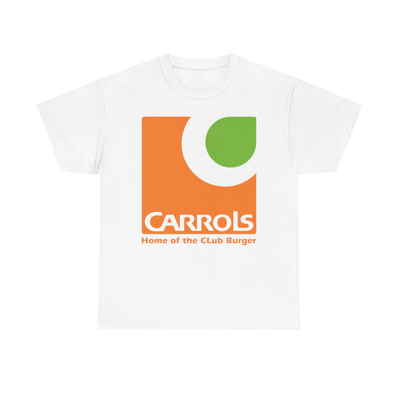 Load image into Gallery viewer, Carrols Home of Club Burger Vintage Classic Chain Restaurant Logo T-Shirt