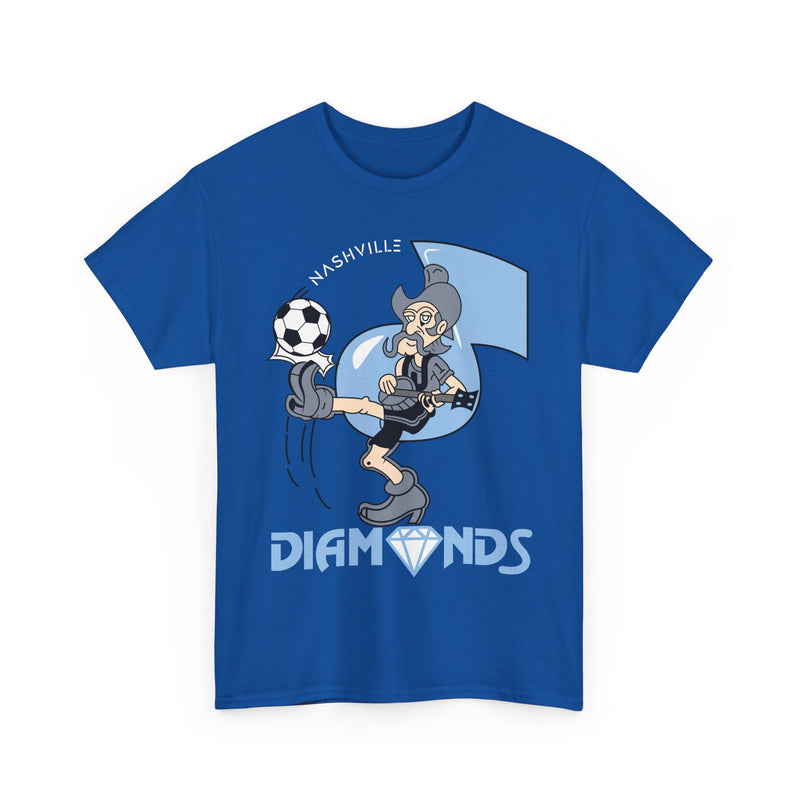 Load image into Gallery viewer, Nashville Diamonds Tennessee American Soccer League 1982 T-shirt