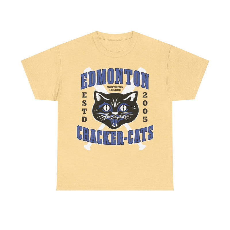 Load image into Gallery viewer, Edmonton Cracker-Cats Est 2005 Canada Baseball T-shirt