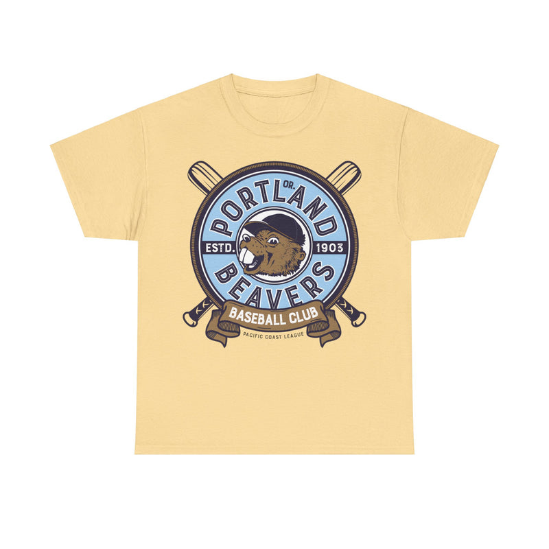 Load image into Gallery viewer, Portland Beavers Oregon Est 1903 Baseball Team T-shirt