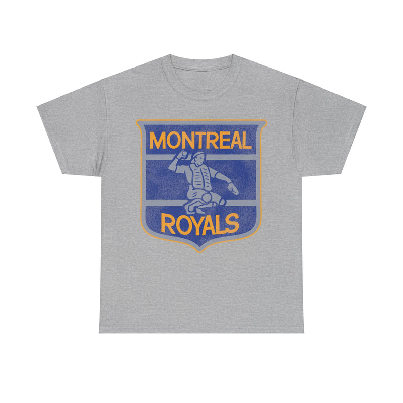 Load image into Gallery viewer, Montreal Royals Crest Nostalgic Retro Baseball Team T-shirt