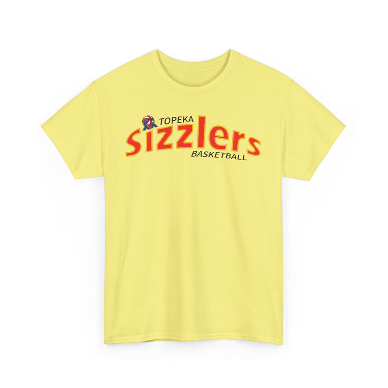 Load image into Gallery viewer, Topeka Sizzlers Kansas Basketball 1986-1990 T-shirt