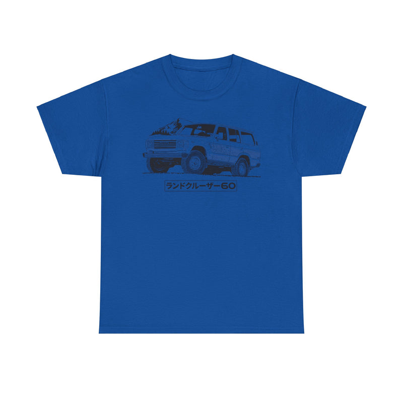 Load image into Gallery viewer, Toyota Land Cruiser 60 Series Japanese Car T-shirt