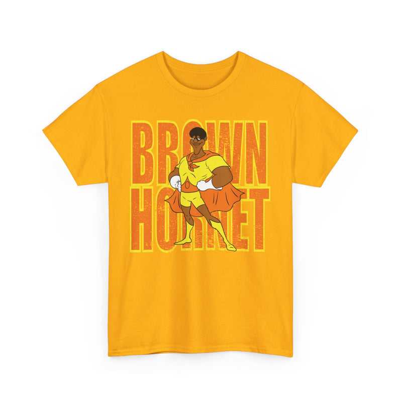 Load image into Gallery viewer, Brown Hornet Fat Albert Cartoon TV Show 1979-1984 T-shirt