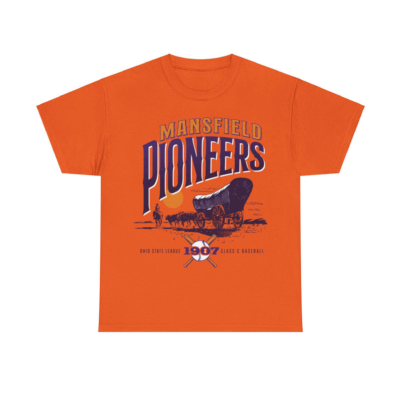 Load image into Gallery viewer, Mansfield Pioneers Est 1907 Ohio Baseball T-shirt