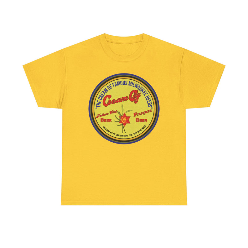 Load image into Gallery viewer, Cream City Beer Milwaukee Brewing Co Logo Wisconsin T-Shirt