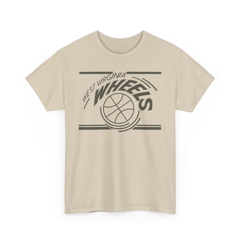 Load image into Gallery viewer, West Virginia Wheels Basketball 1978 All-American Alliance T-shirt