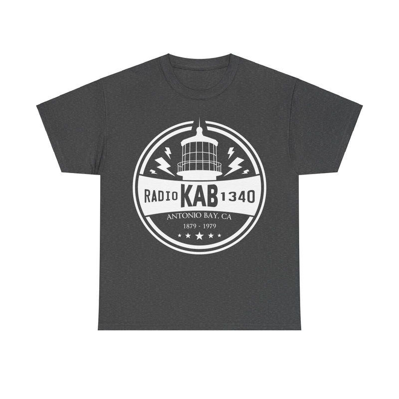 Load image into Gallery viewer, KAB Radio Station Antonio Bay 1340 Distressed Print T-shirt