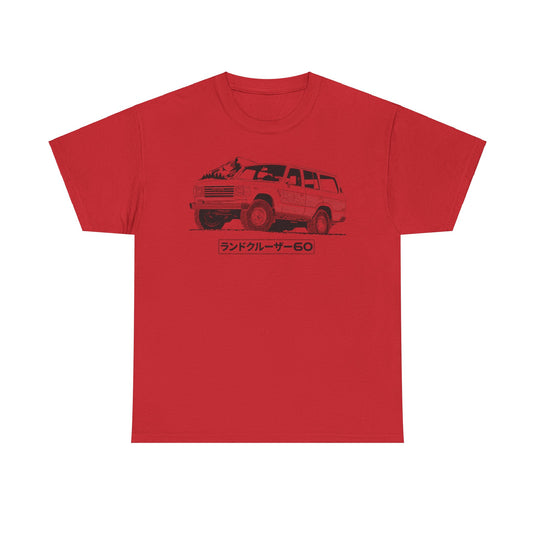 Toyota Land Cruiser 60 Series Japanese Car T-shirt