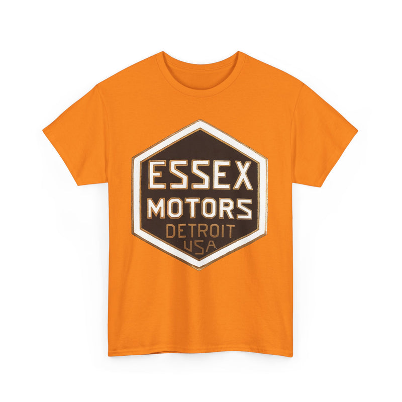 Load image into Gallery viewer, Essex Motors Detroit USA Gold Badge Rare Logo T-shirt