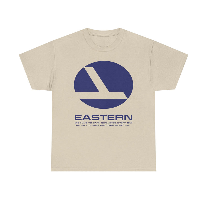 Load image into Gallery viewer, Eastern Airlines We Have To Earn Our Wings Classic Aviation T-shirt