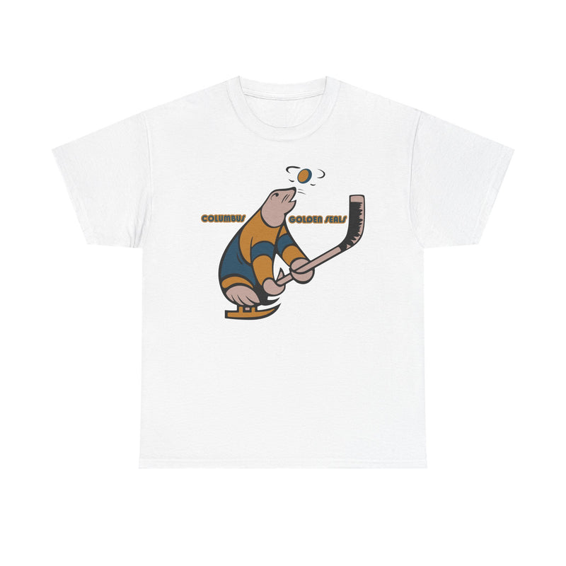 Load image into Gallery viewer, Columbus Golden Seals Hockey 1971-1973 T-shirt