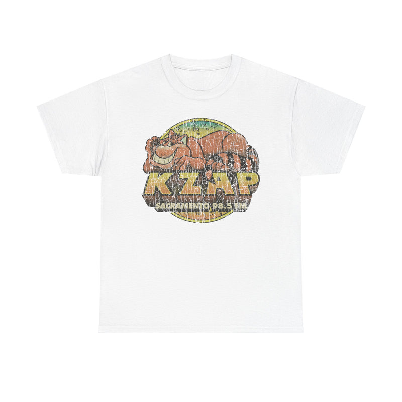 Load image into Gallery viewer, KZAP Sacramento 98.5 FM California Radio Station T-shirt