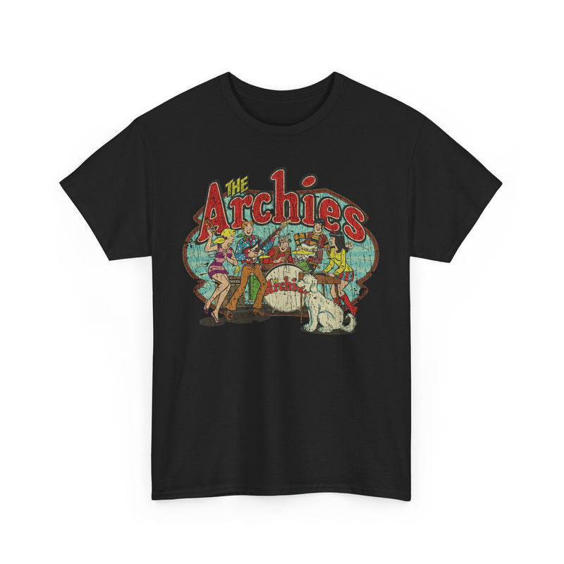 Load image into Gallery viewer, The Archies 1967 Archie Comics Rock Band Illustrated Comic Book T-shirt