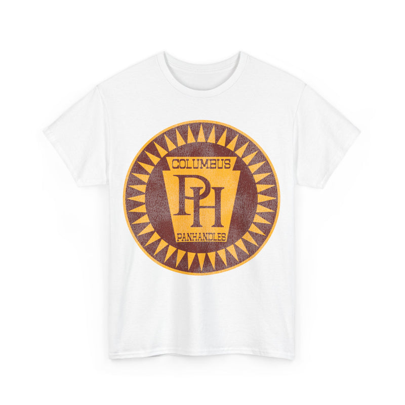 Load image into Gallery viewer, Columbus Panhandles Retro Nostalgic Football T-shirt