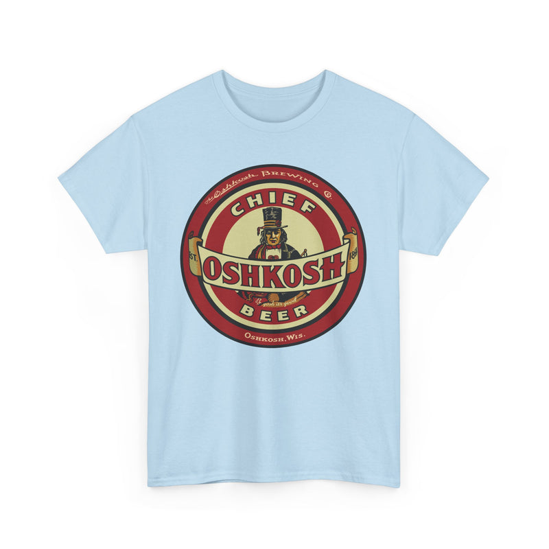 Load image into Gallery viewer, Oshkosh Beer Chief Logo Brewing Co Wisconsin T-Shirt