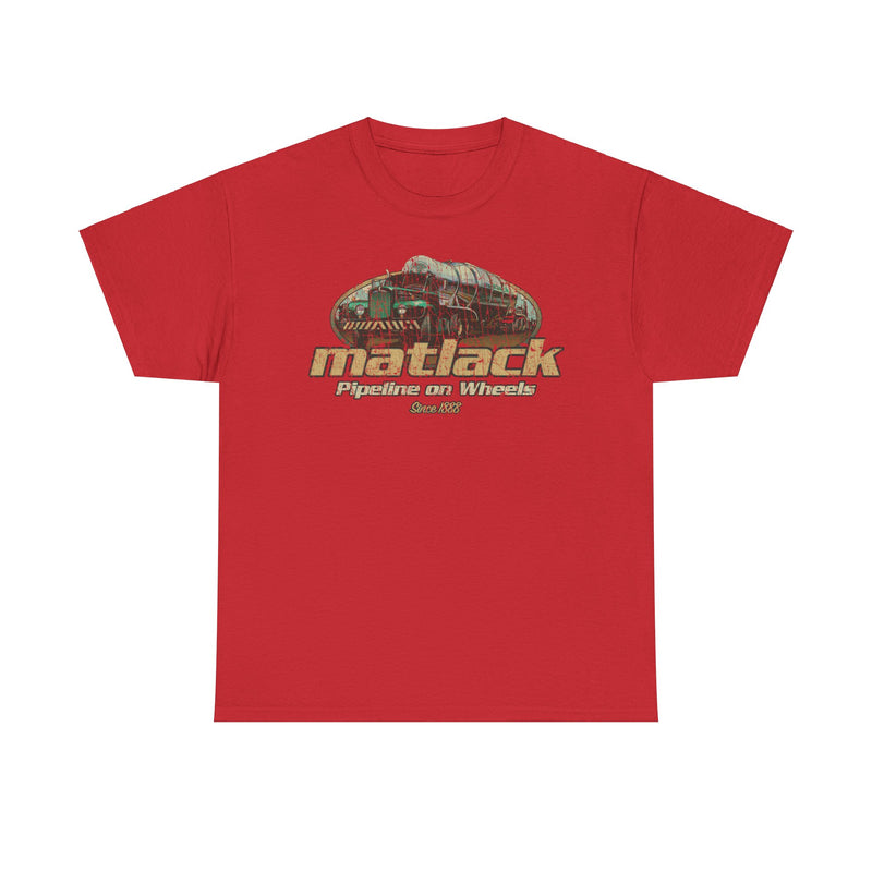 Load image into Gallery viewer, Matlack Pipeline on Wheels 1888 Trucking T-shirt