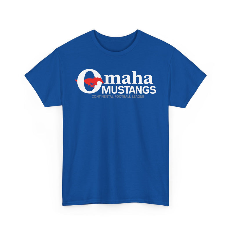Load image into Gallery viewer, Omaha Mustangs 1964-1975 Nebraska Football T-shirt