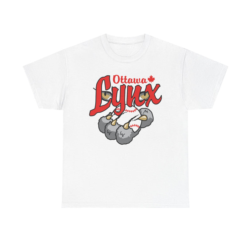Load image into Gallery viewer, Ottawa Lynx Canada 1993-2007 International League Baseball T-shirt
