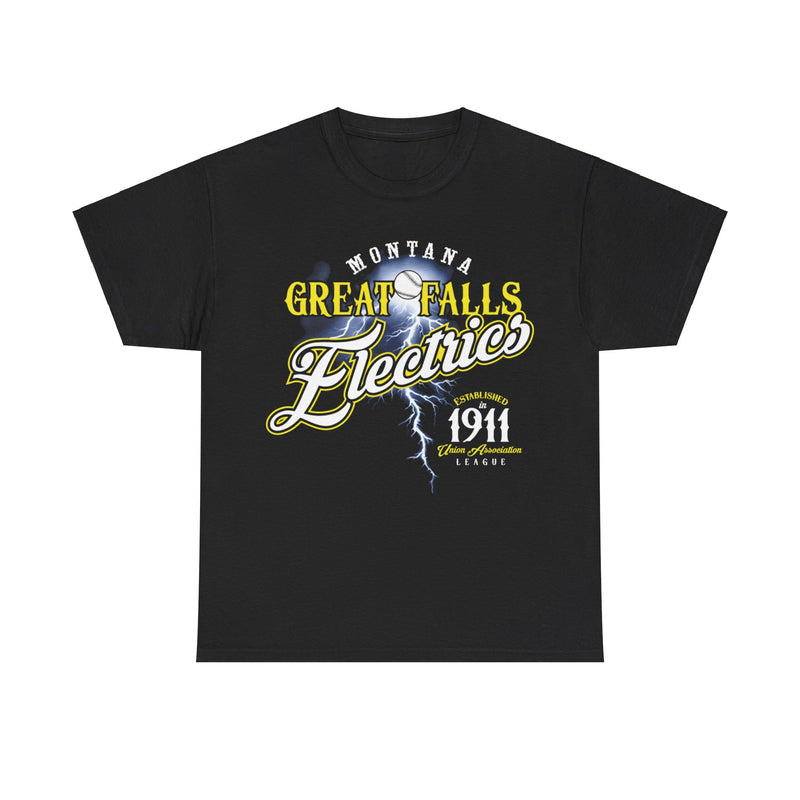 Load image into Gallery viewer, Great Falls Electrics Est 1911 Montana Baseball T-shirt