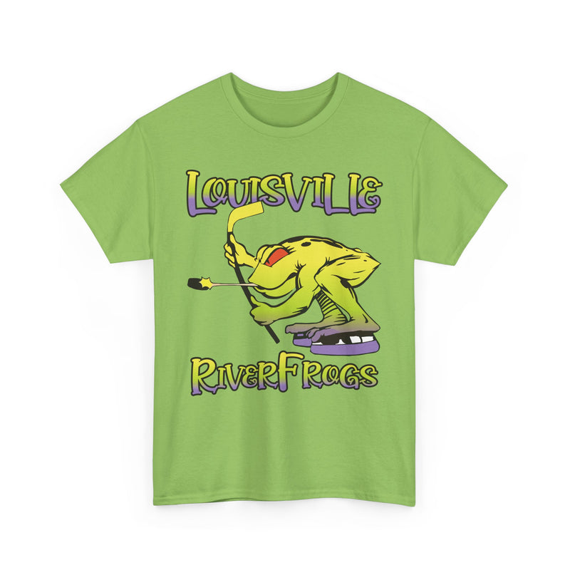 Load image into Gallery viewer, Louisville RiverFrogs East Coast Hockey League 1995-1998 Kentucky T-shirt