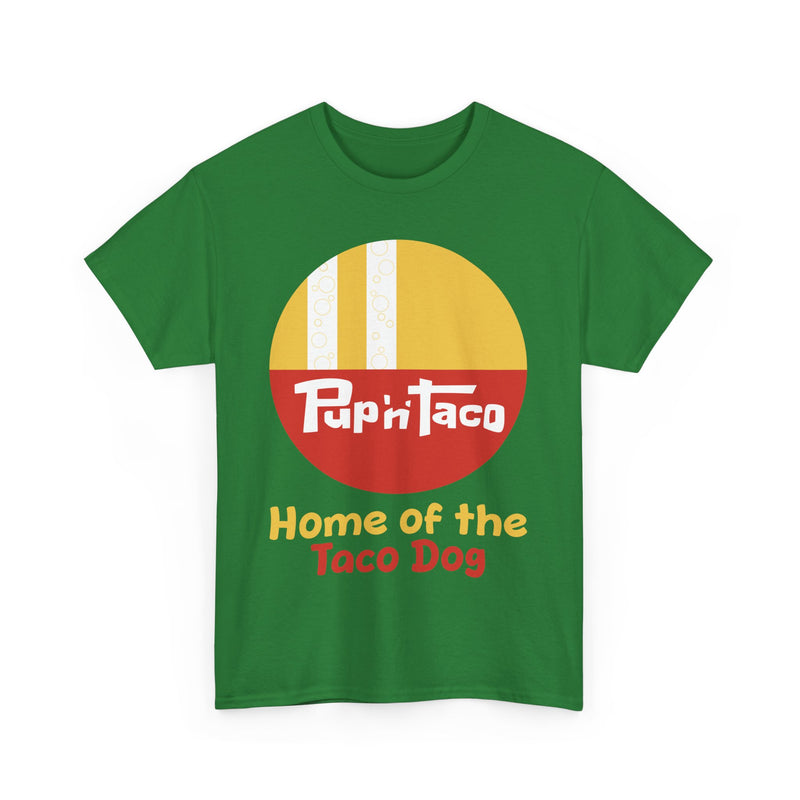 Load image into Gallery viewer, Pup 'n' Taco Home of Taco Dog Vintage Logo Restaurant T-Shirt