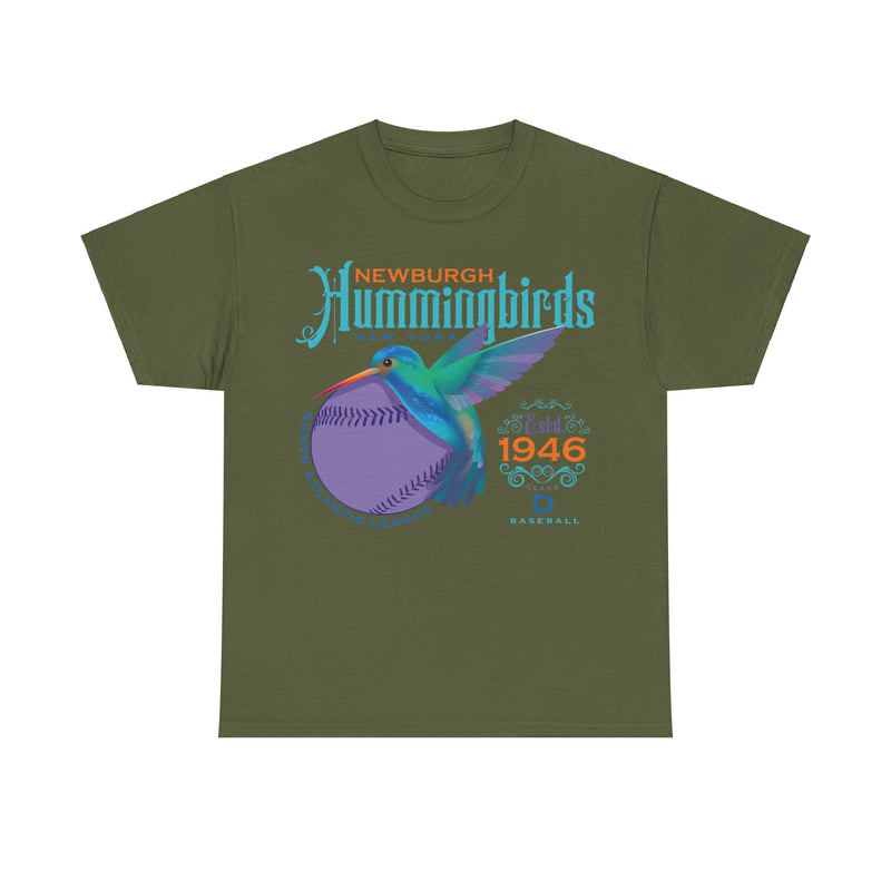 Load image into Gallery viewer, Newburgh Hummingbirds Est 1946 New York Baseball T-shirt