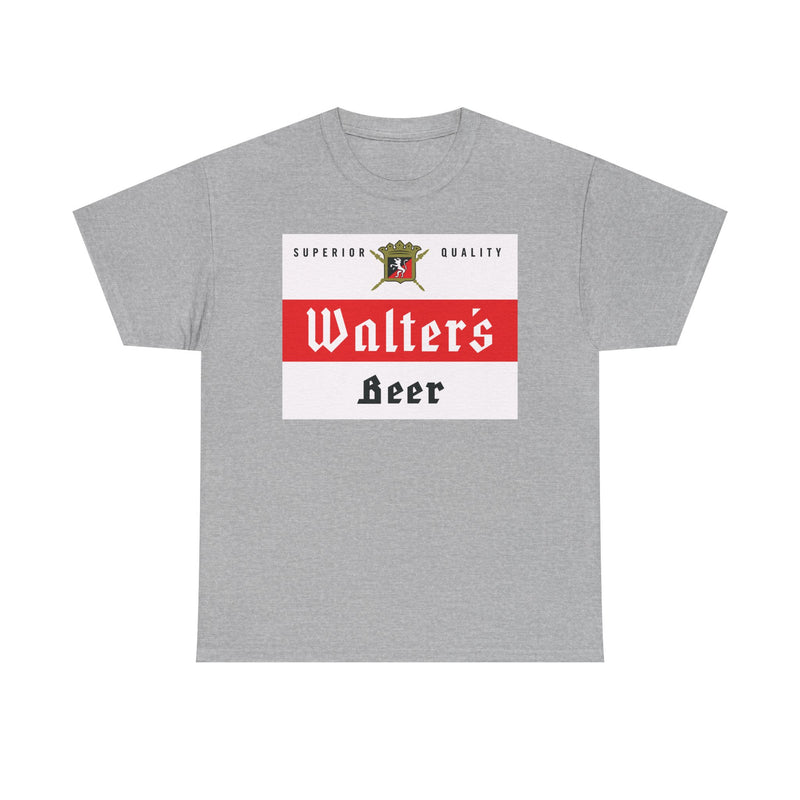 Load image into Gallery viewer, Walter's Beer Superior Quality Logo Brewery Brand T-Shirt