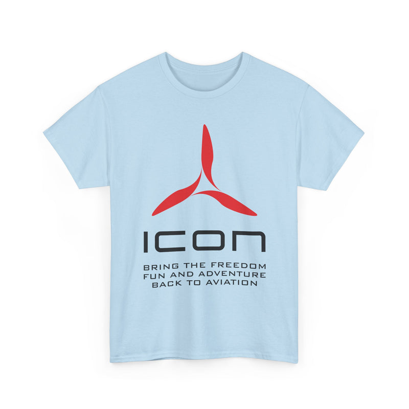 Load image into Gallery viewer, ICON Aircraft Defunct Aviation T-Shirt Fun Adventure Freedom Flying Pilot Tee