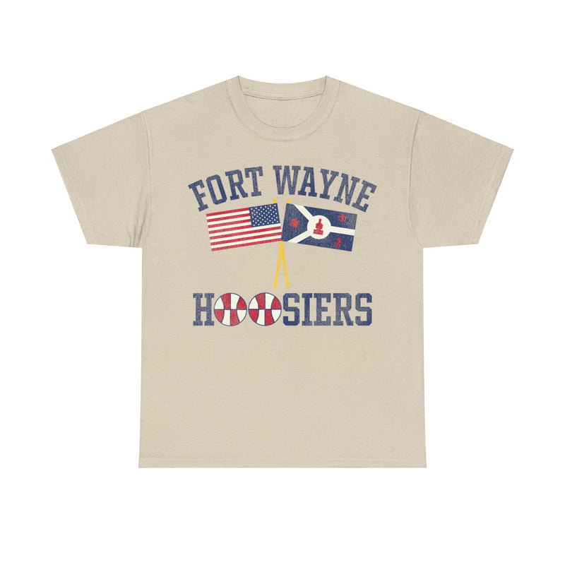 Load image into Gallery viewer, Fort Wayne Hoosiers Basketball Team Nostalgic Retro T-shirt