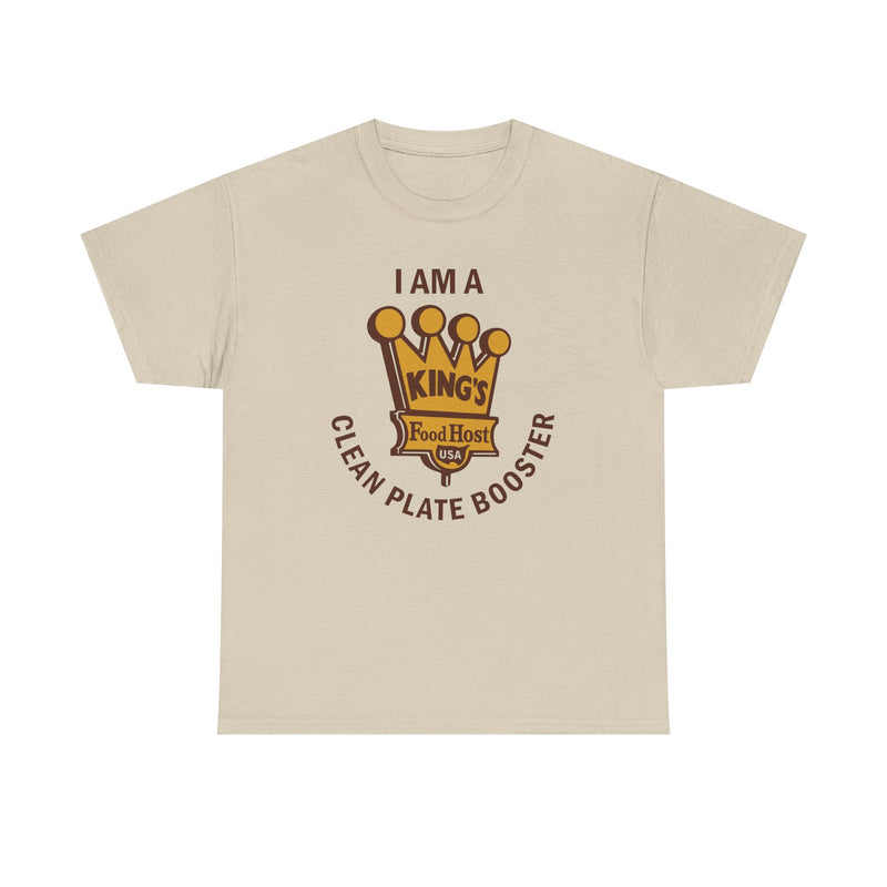 Load image into Gallery viewer, King's Food Host T-Shirt - Restaurant Industry Defunct Logo Tee