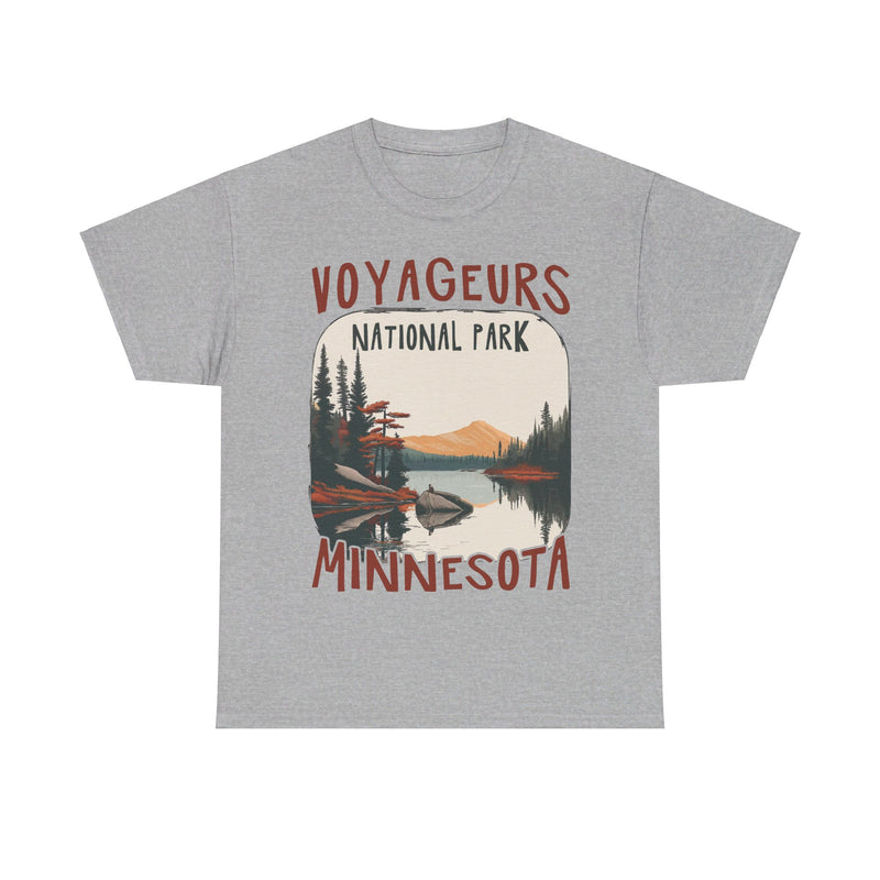 Load image into Gallery viewer, Voyageurs National Park Minnesota Poster Print T-shirt