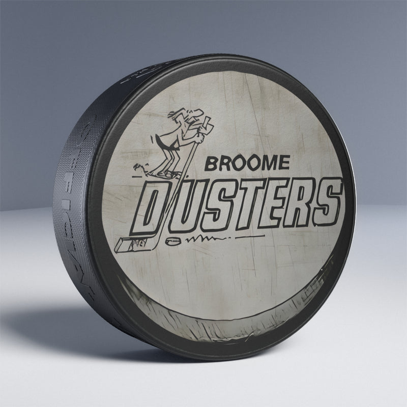 Load image into Gallery viewer, Broome Dusters New York Hockey Puck