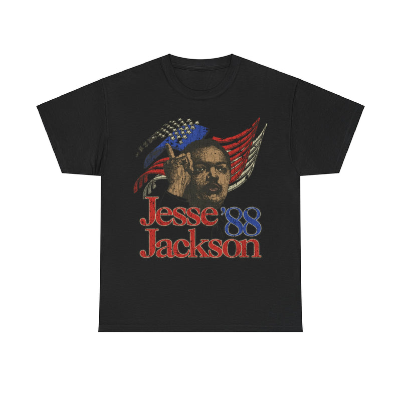 Load image into Gallery viewer, Jesse Jackson for President 1988 Distressed Print T-shirt