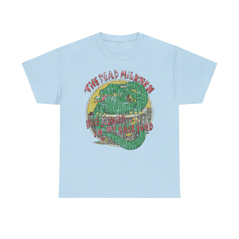 Load image into Gallery viewer, Big Lizard in My Backyard Dead Milkmen Music Rock T-shirt