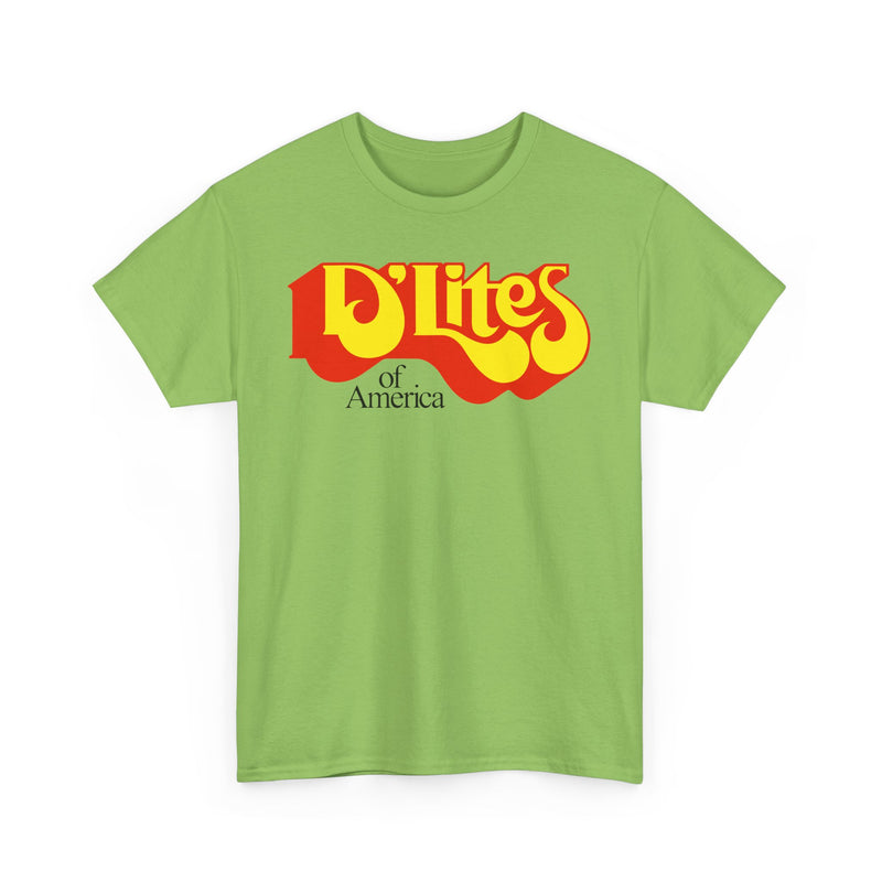 Load image into Gallery viewer, D'Lites of America Vintage Fast Food Logo Chain Restaurant T-Shirt