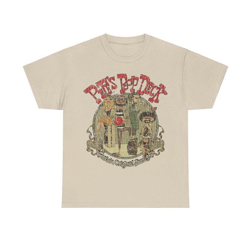 Load image into Gallery viewer, Petes Poop Deck 1957 Seattle Nightclub T-shirt