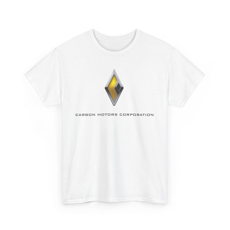 Load image into Gallery viewer, Carbon Motors Corporation Concept Police Car Diamond Logo T-shirt