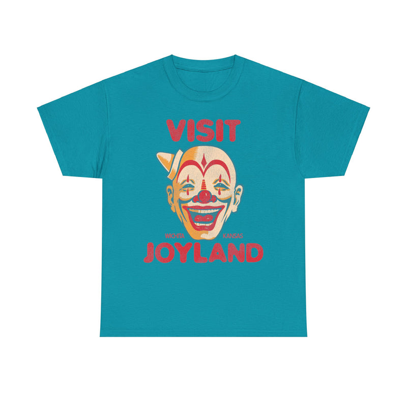Load image into Gallery viewer, Visit Joyland Amusement Park 1949 Wichita Kansas Theme Park Clown T-shirt