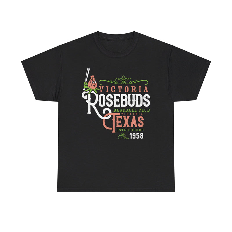Load image into Gallery viewer, Victoria Rosebuds Texas Baseball Team T-shirt