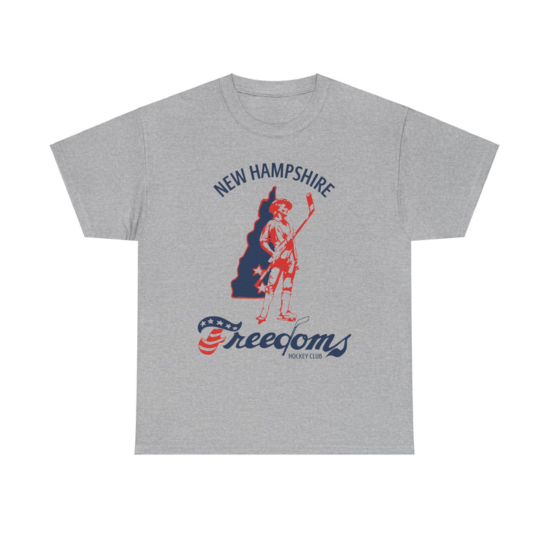 Load image into Gallery viewer, New Hampshire Freedoms Northeastern Hockey League 1978 T-shirt
