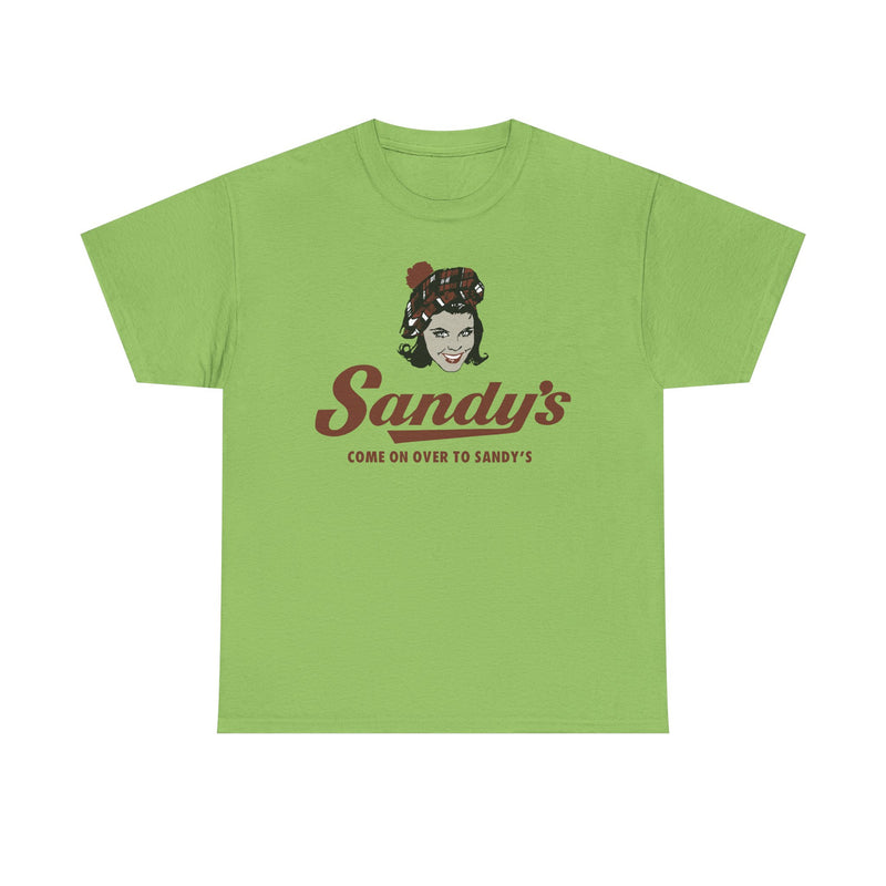 Load image into Gallery viewer, Sandy's Come On Over To Sandy's Vintage Restaurant Logo T-Shirt